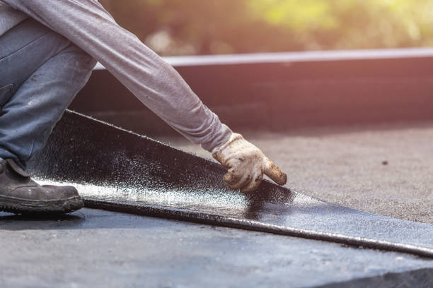 Professional Crawl Space Encapsulation technician working in Derby, OH
